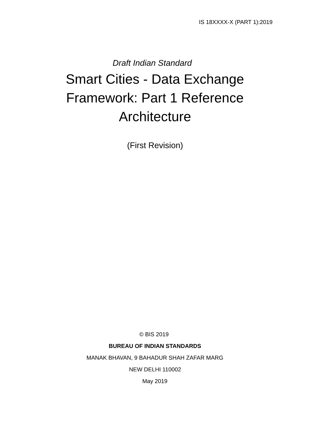 Data Exchange Framework: Part 1 Reference Architecture