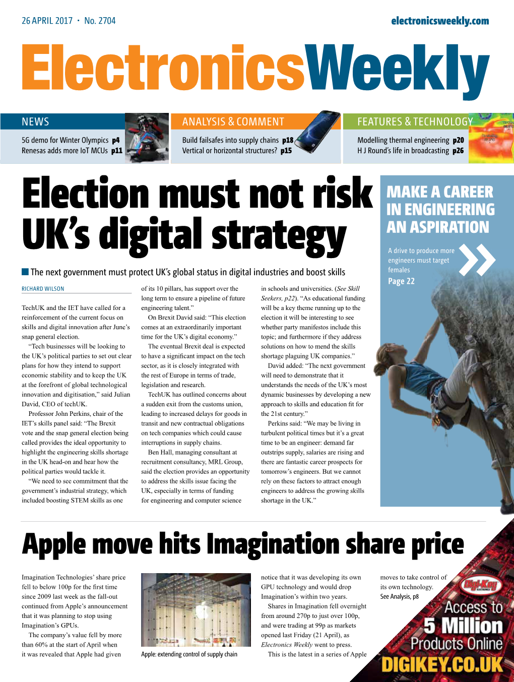 Election Must Not Risk UK's Digital Strategy