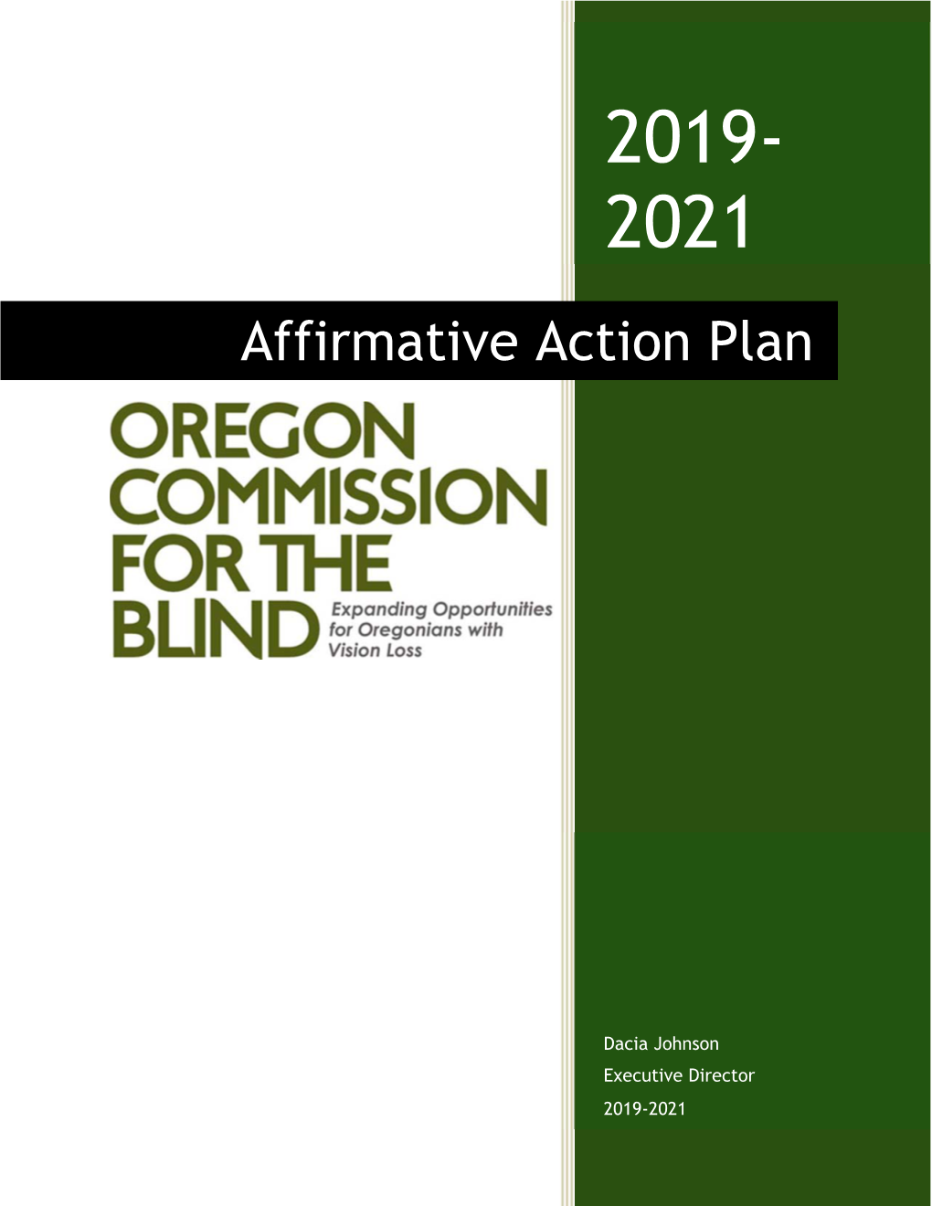 Affirmative Action Plan