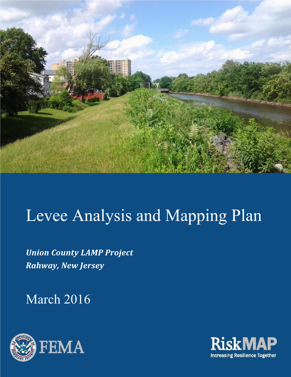 Levee Analysis and Mapping Plan