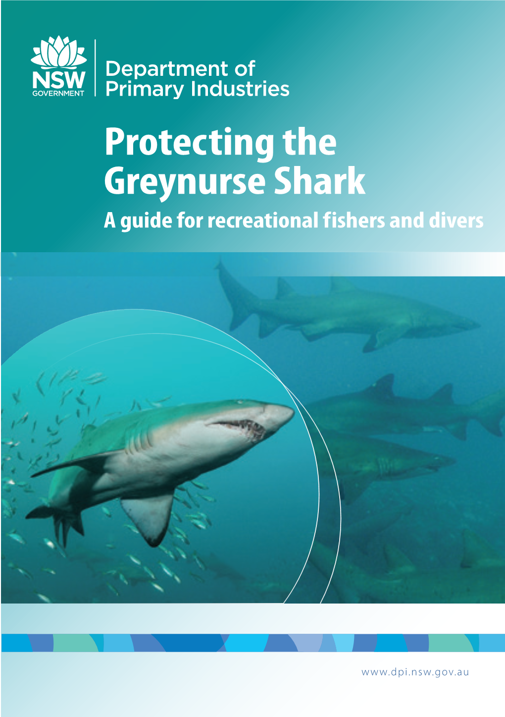 Protecting the Greynurse Shark…A Guide for Recreational Fishers and Divers First Published 2007