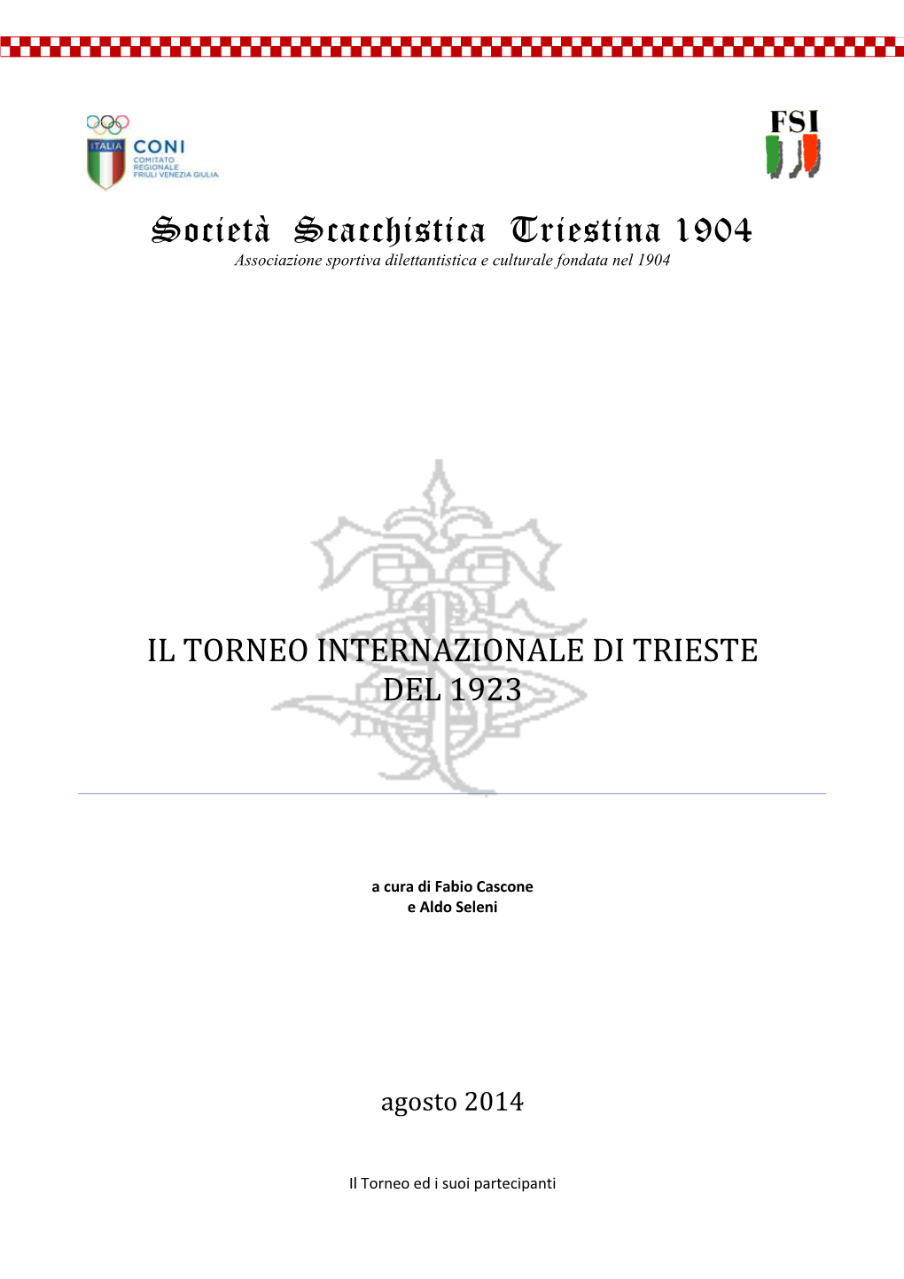 Il Torneo Internazionale Di Trieste Del 1923