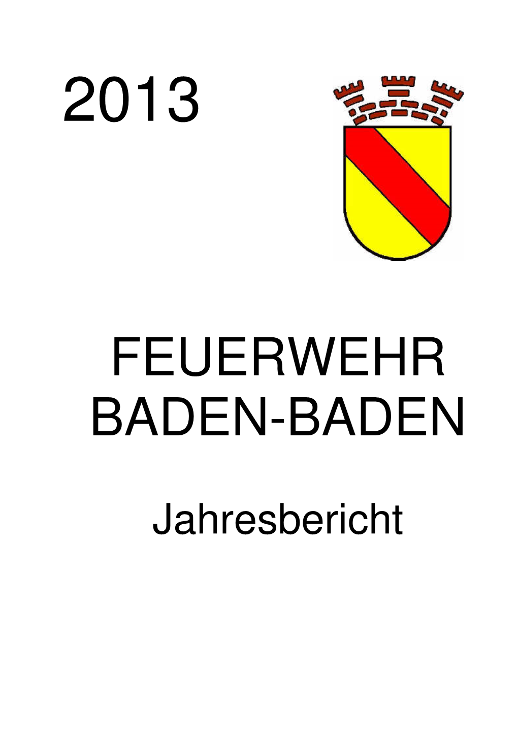 Jahresbericht 2013