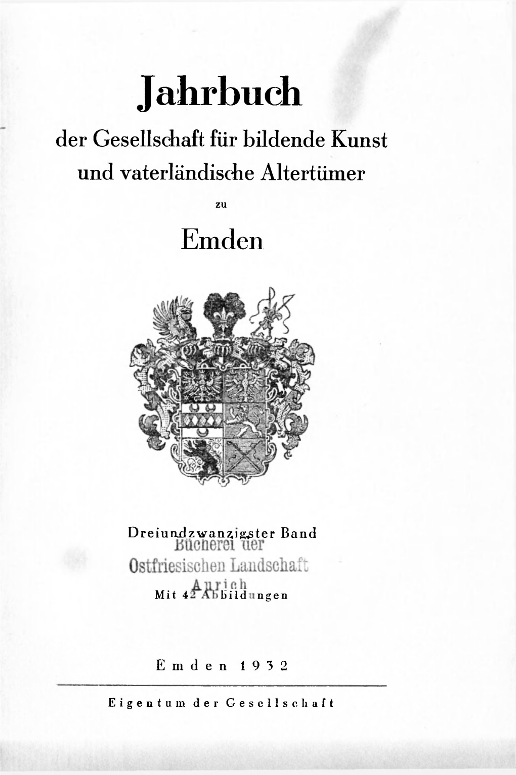 Emder Jahrbuch 23.1932