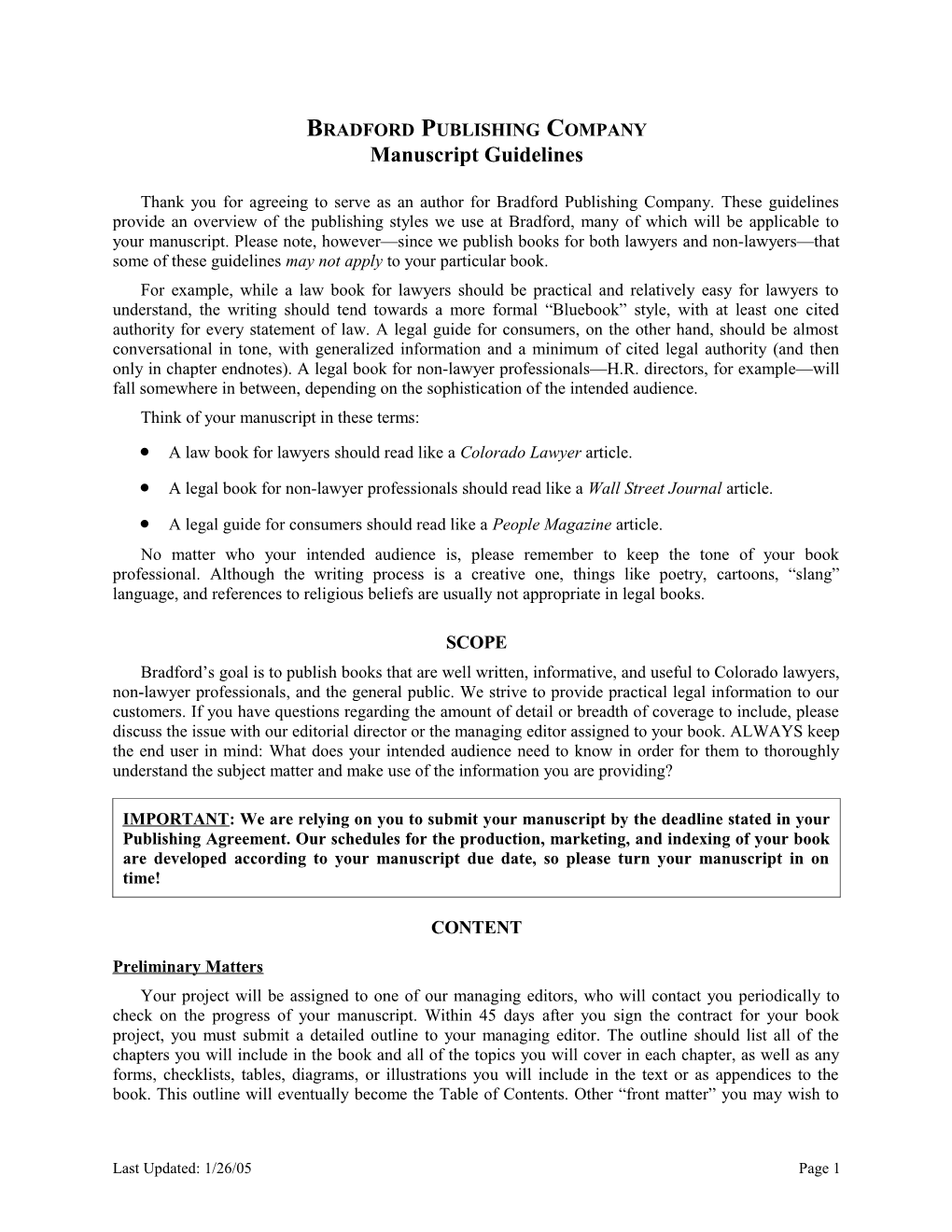 BPC Manuscript Guidelines