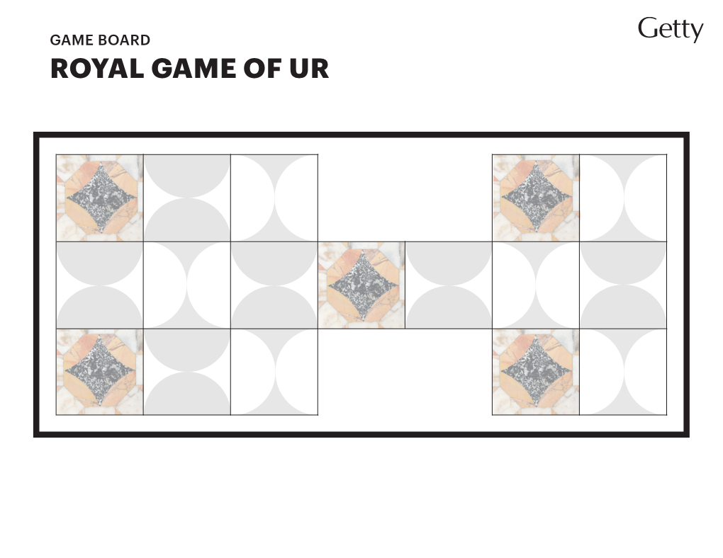 Royal Game of Ur Information and Rules Royal Game of Ur