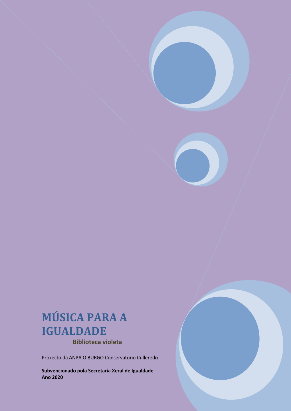 MÚSICA PARA a IGUALDADE Biblioteca Violeta