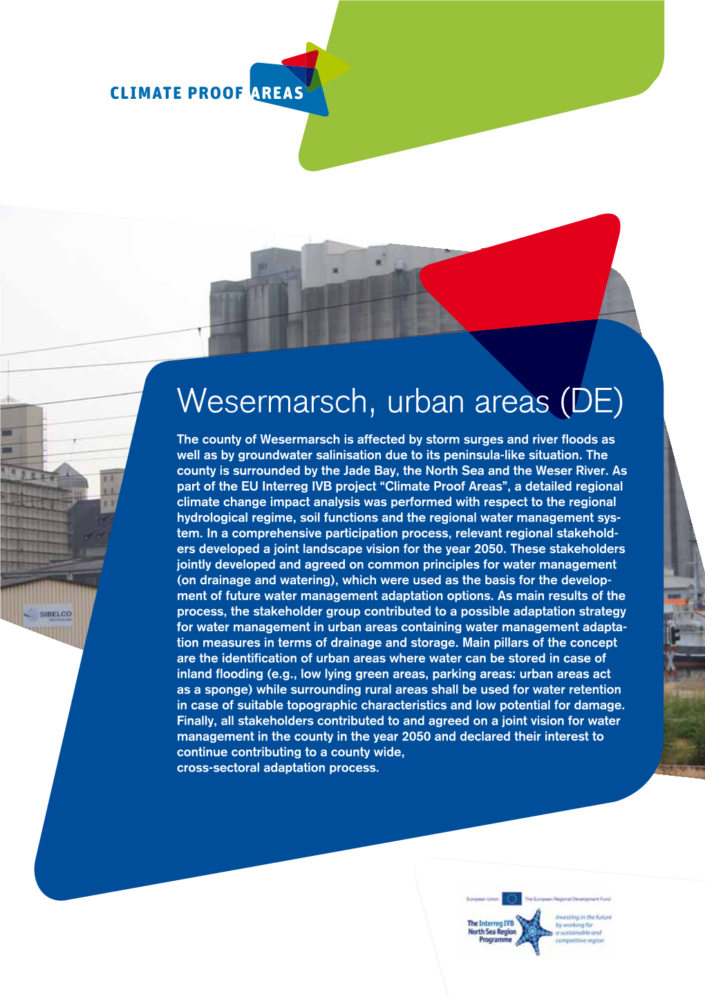 Wesermarsch, Urban Areas (DE)
