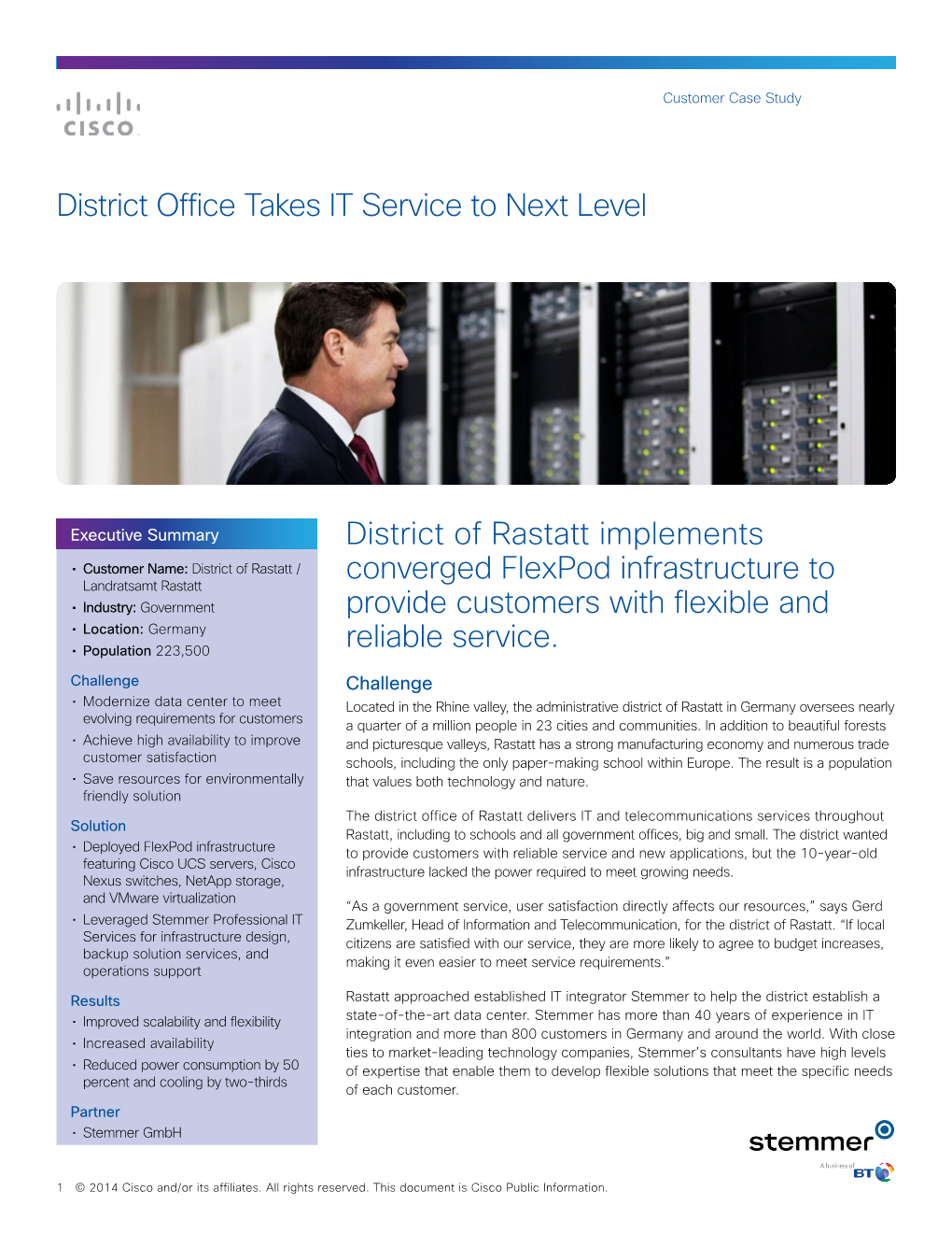 District Office Takes IT Service to Next Level (Case Study)