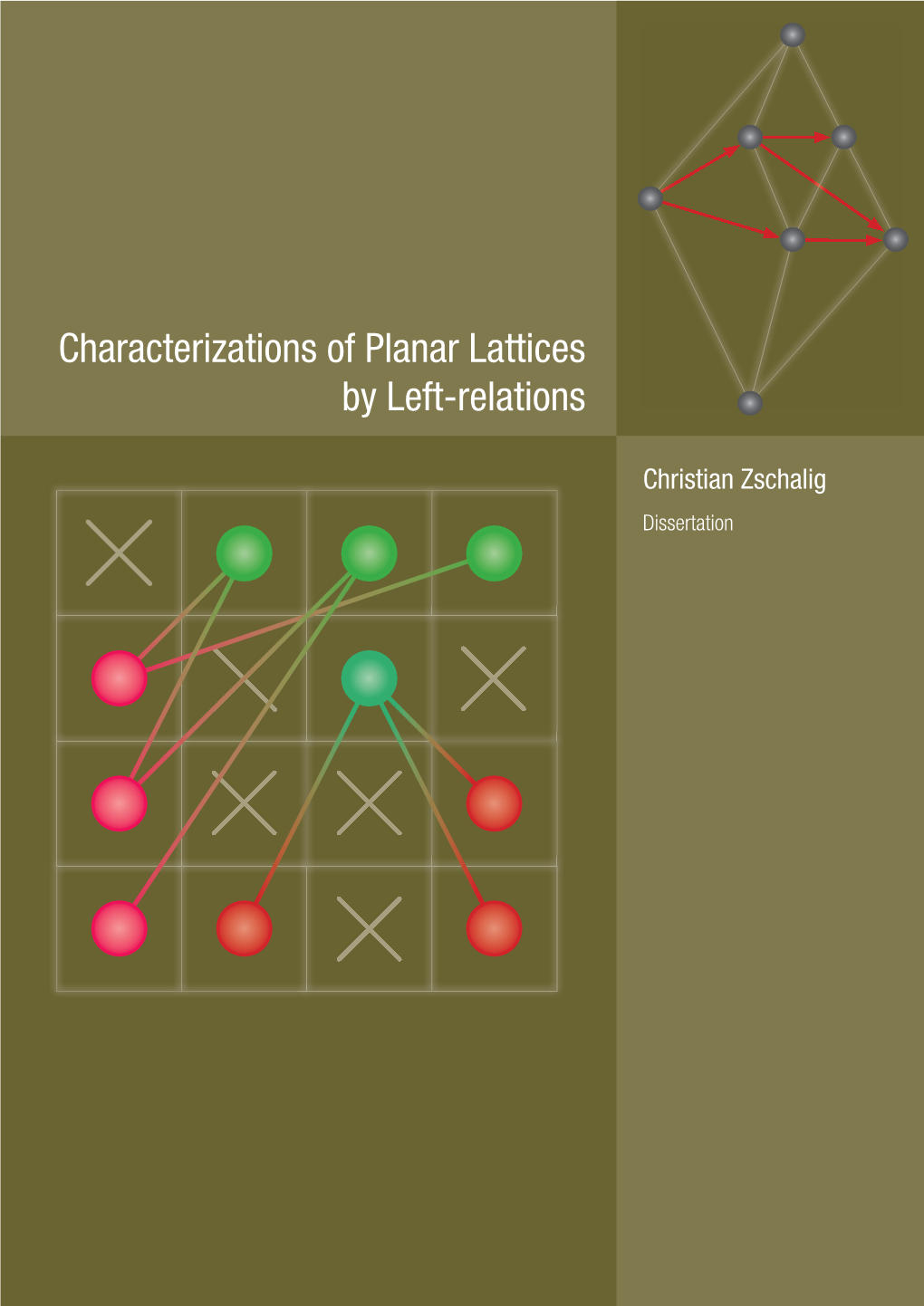 Characterizations of Planar Lattices by Left-Relations
