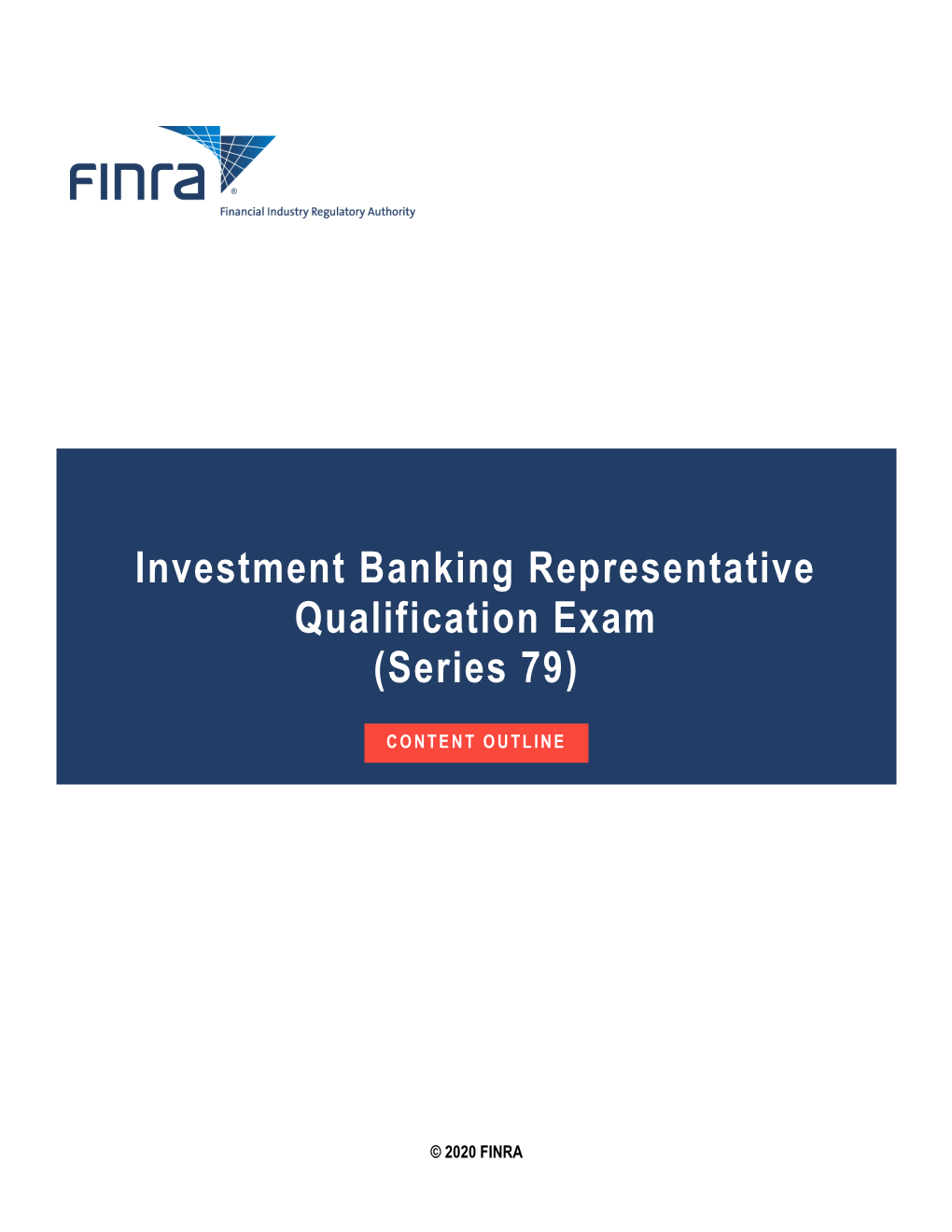 Investment Banking Representative Qualification Exam (Series