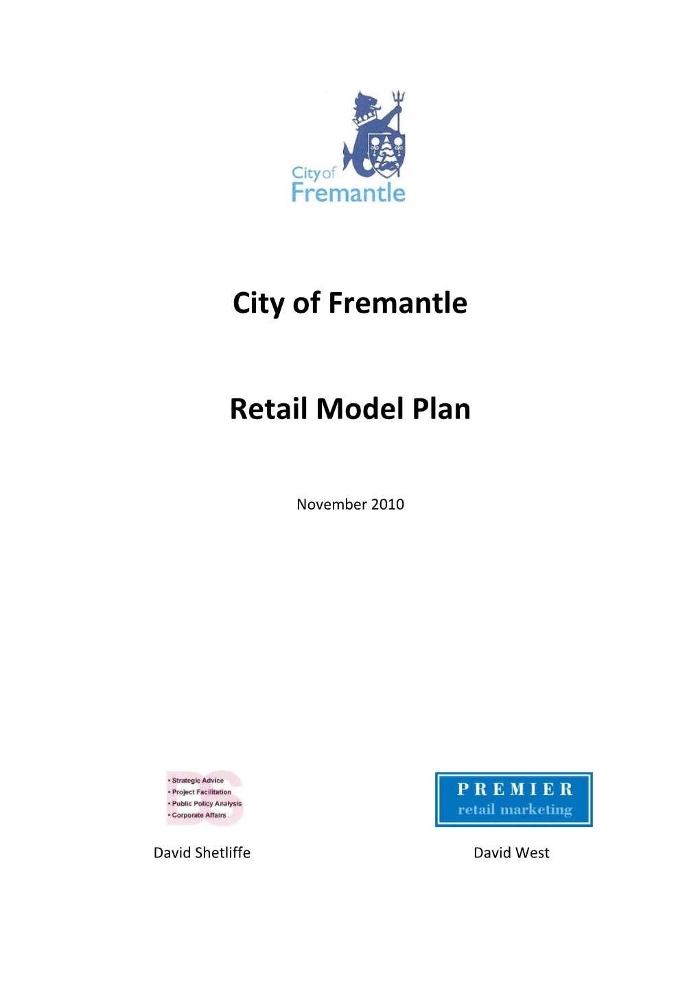 City of Fremantle Retail Model Plan