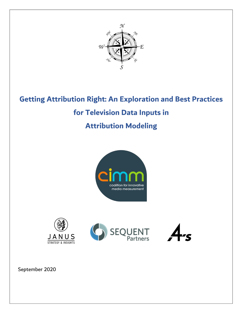 An Exploration and Best Practices for Television Data Inputs in Attribution Modeling