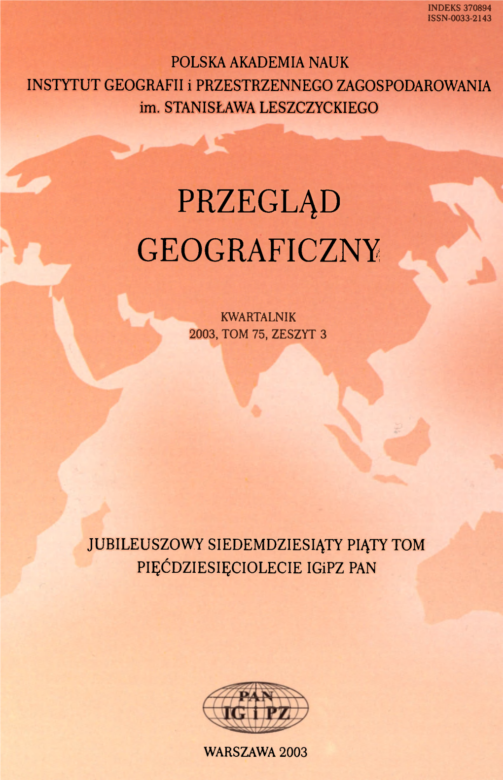 Przegląd Geograficzny