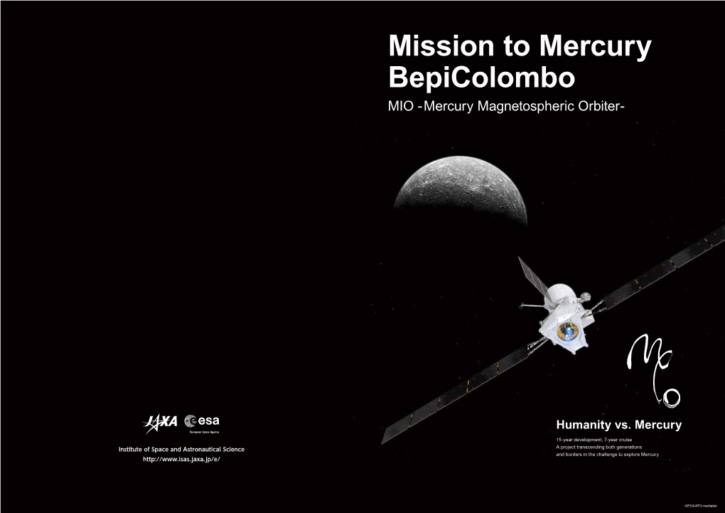 Mission to Mercury Bepicolombo MIO -Mercury Magnetospheric Orbiter