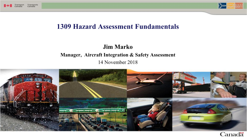 Aircraft Functional Hazard Assessment