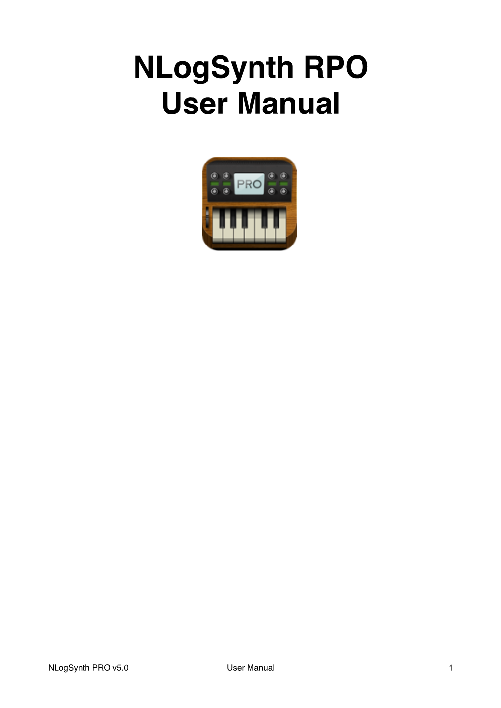 Nlogsynth PRO Manual