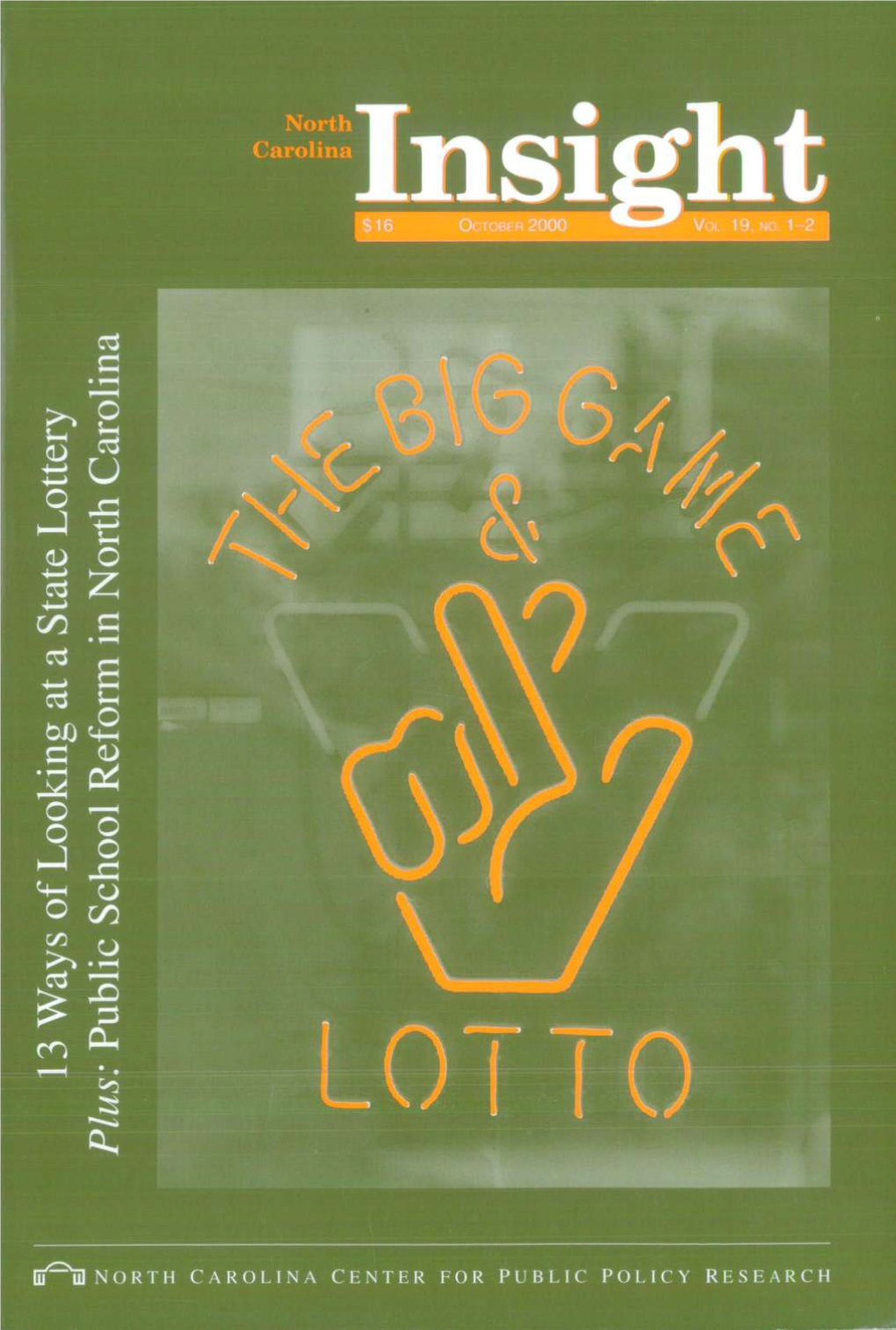 Winning the Lottery: What Are the Odds? -Gregory Gunter