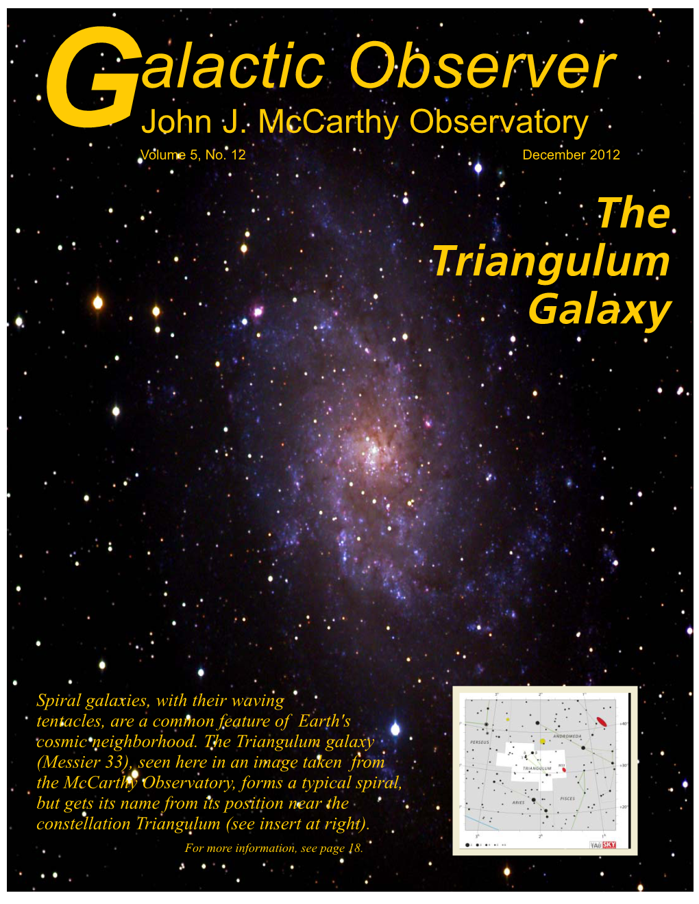 Galactic Observer December 2012