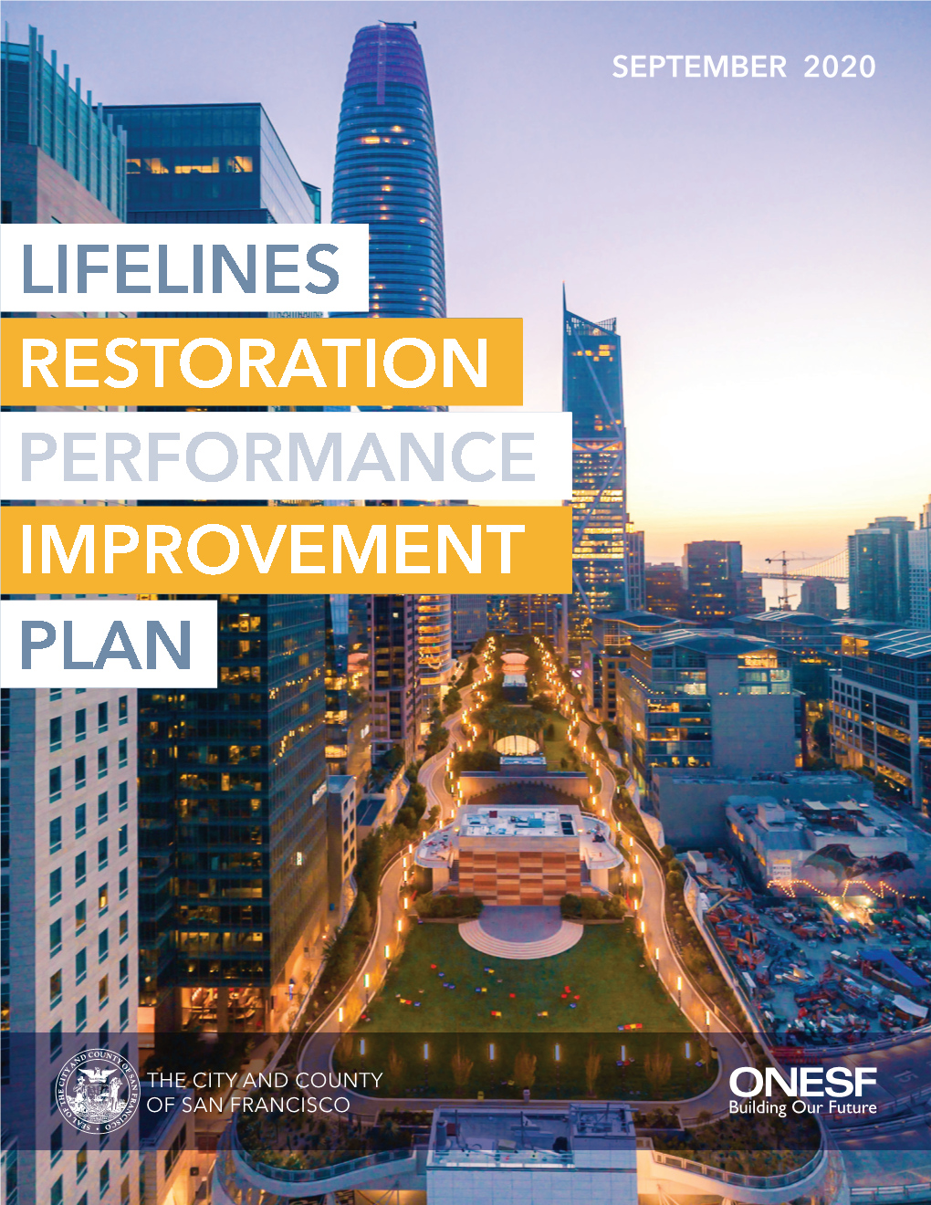 Lifelines Restoration Performance Report Final