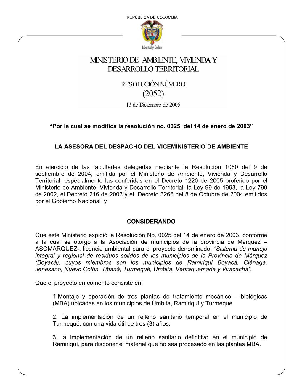 “Por La Cual Se Resuelve Un Recurso De Reposición”