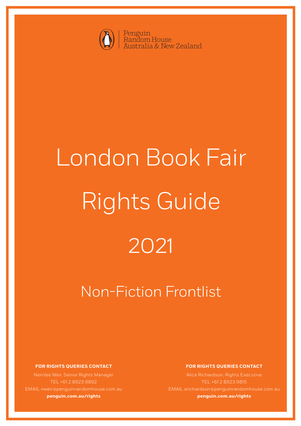 London Book Fair Rights Guide 2021