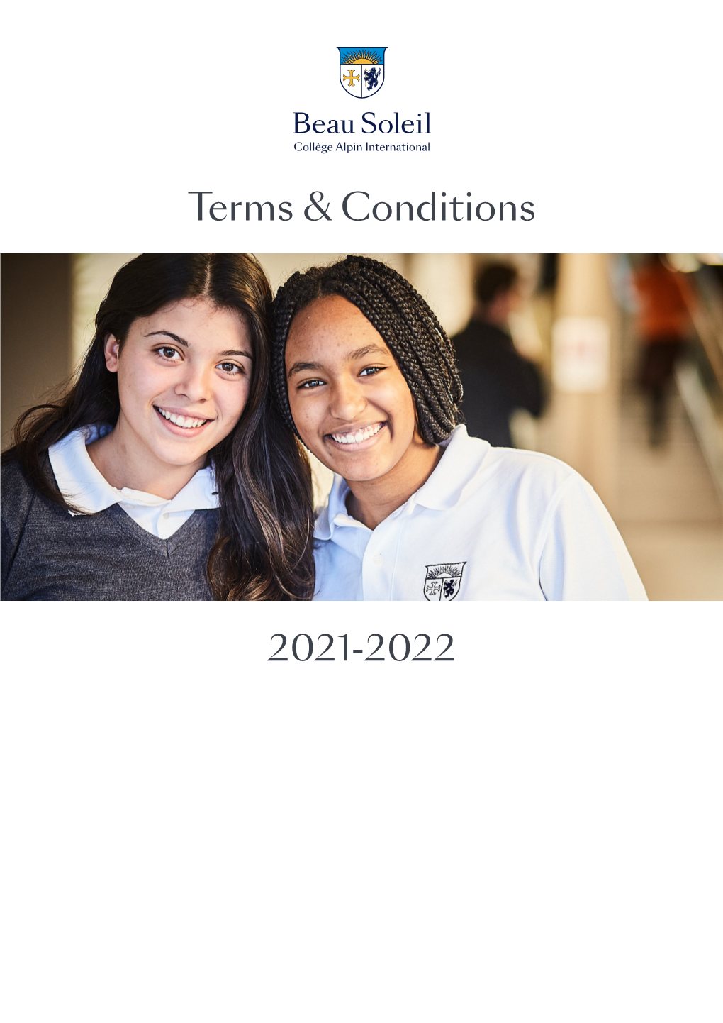 Terms & Conditions 2021-2022