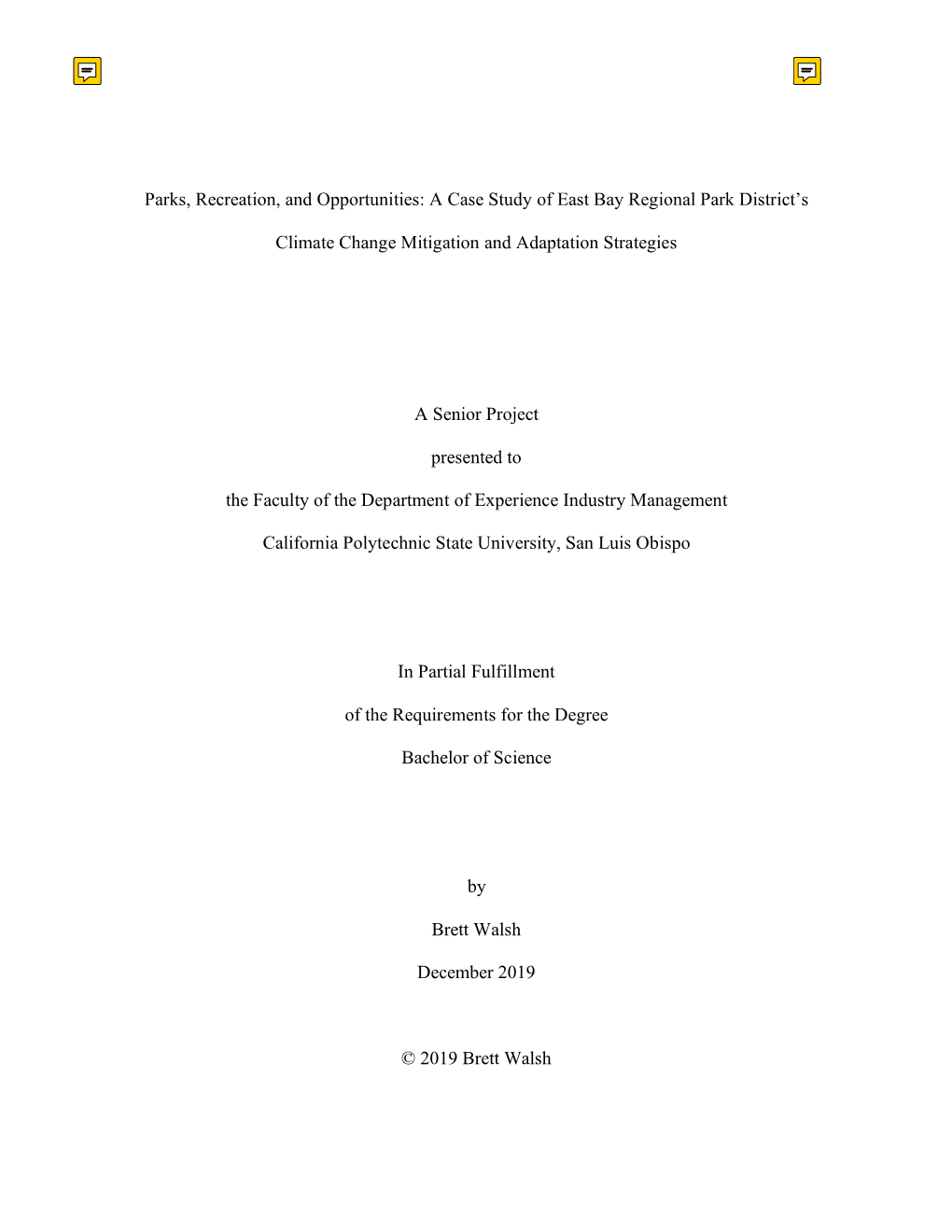 A Case Study of East Bay Regional Park District's Climate Change Mitigation and Adaptat