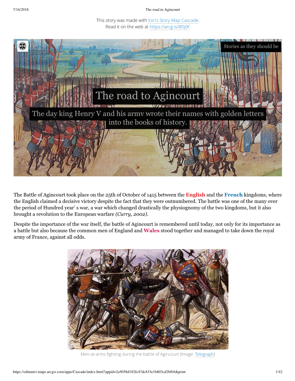 The Road to Agincourt