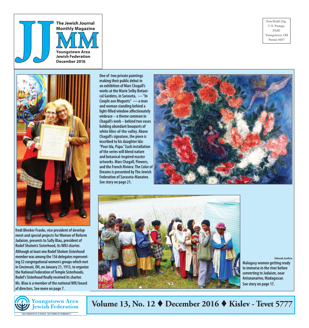 JJMM Mission Statement Editor: Patricia R