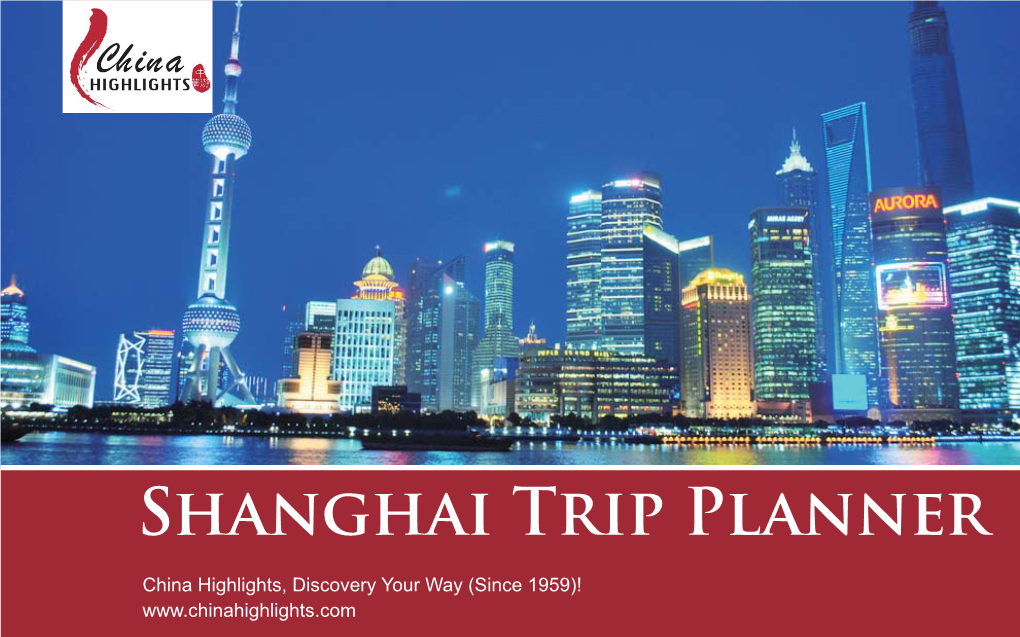 Shanghai Trip Planner