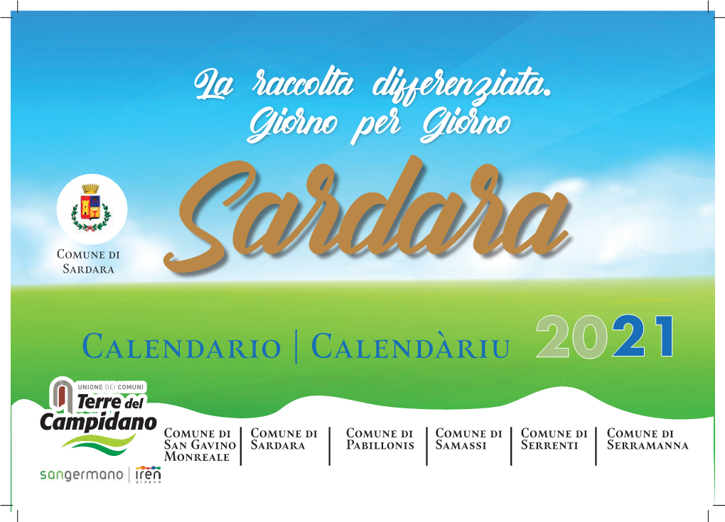 Calendario Rifiuti 2021