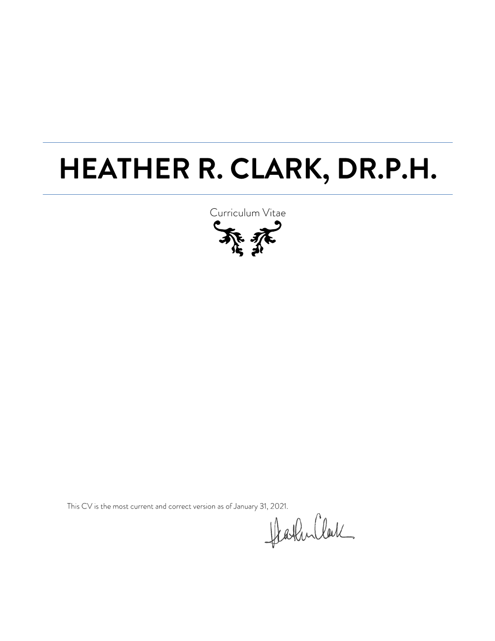Heather R. Clark, Dr.P.H