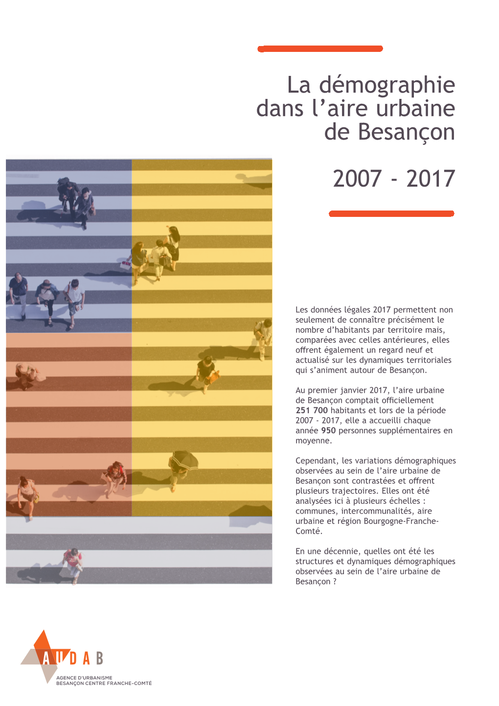 La Démographie Dans L'aire Urbaine De Besançon 2007
