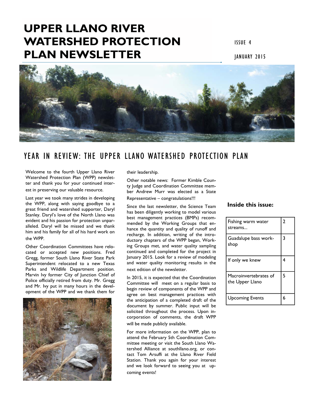 Newsletter Issue 4 Jan 2015.Pub