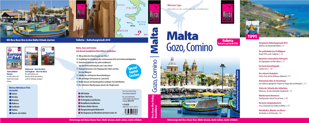Gozo, Comino Gozo, Z Istrien Z 480 Seiten Peter Rump, Bielefeld