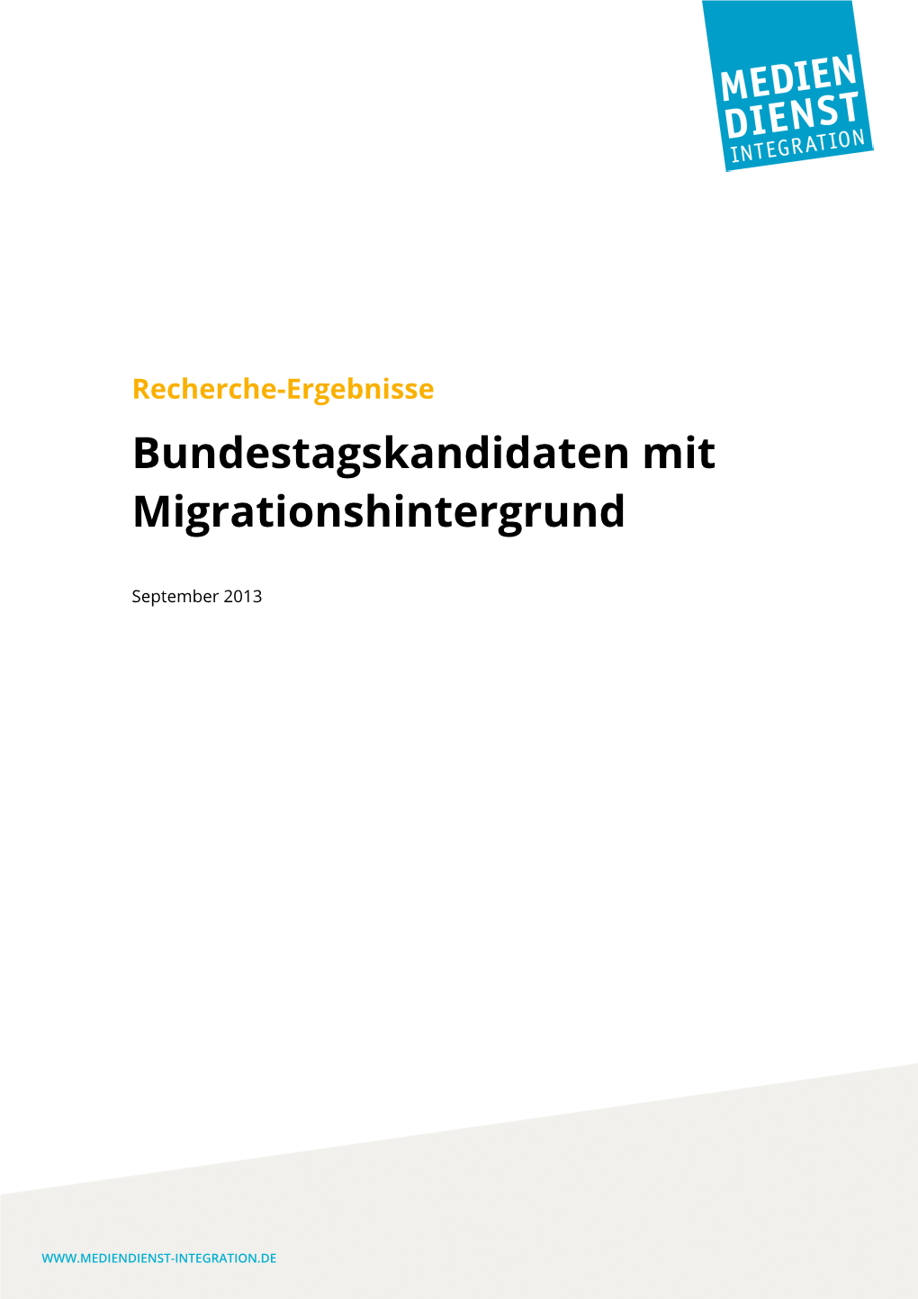 Bundestagskandidaten Mit Migrationshintergrund