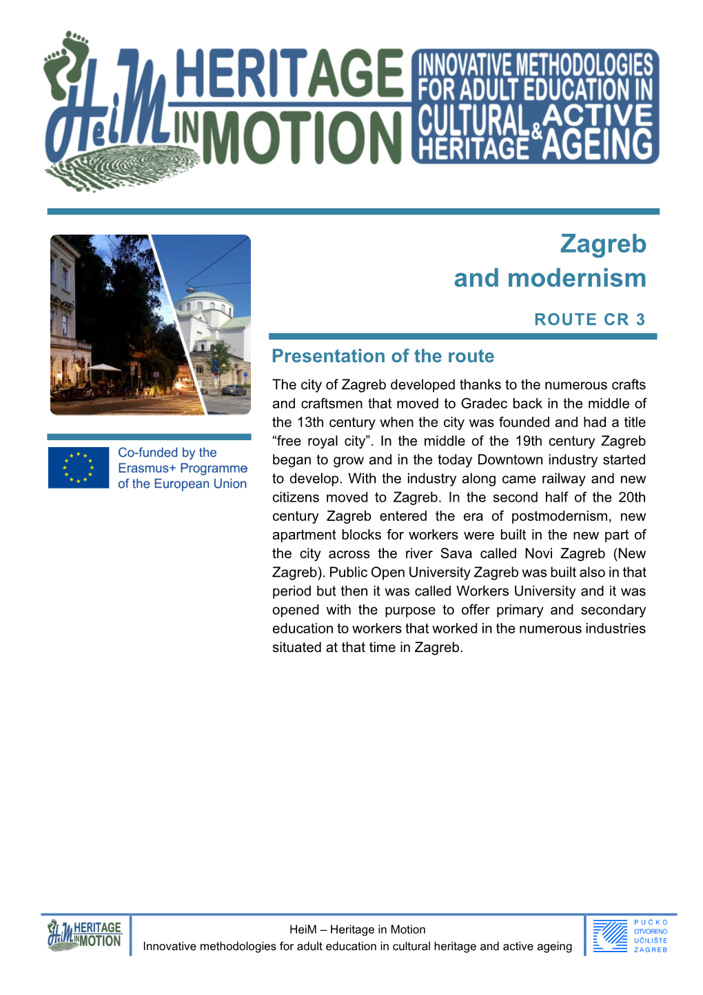 Zagreb and Modernism