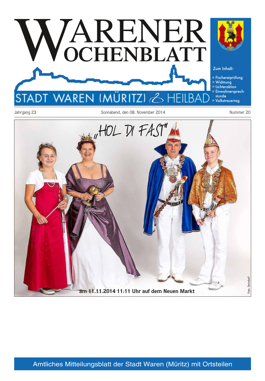 OCHENBLATT W Zum Inhalt