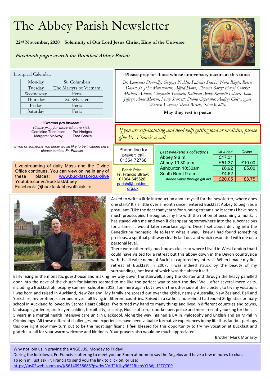 The Abbey Parish Newsletter