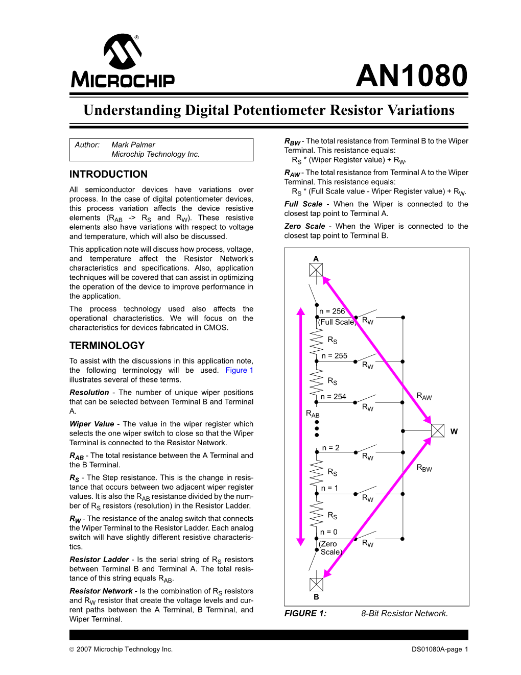 Understanding Digital Potentiometer Resistor Variations