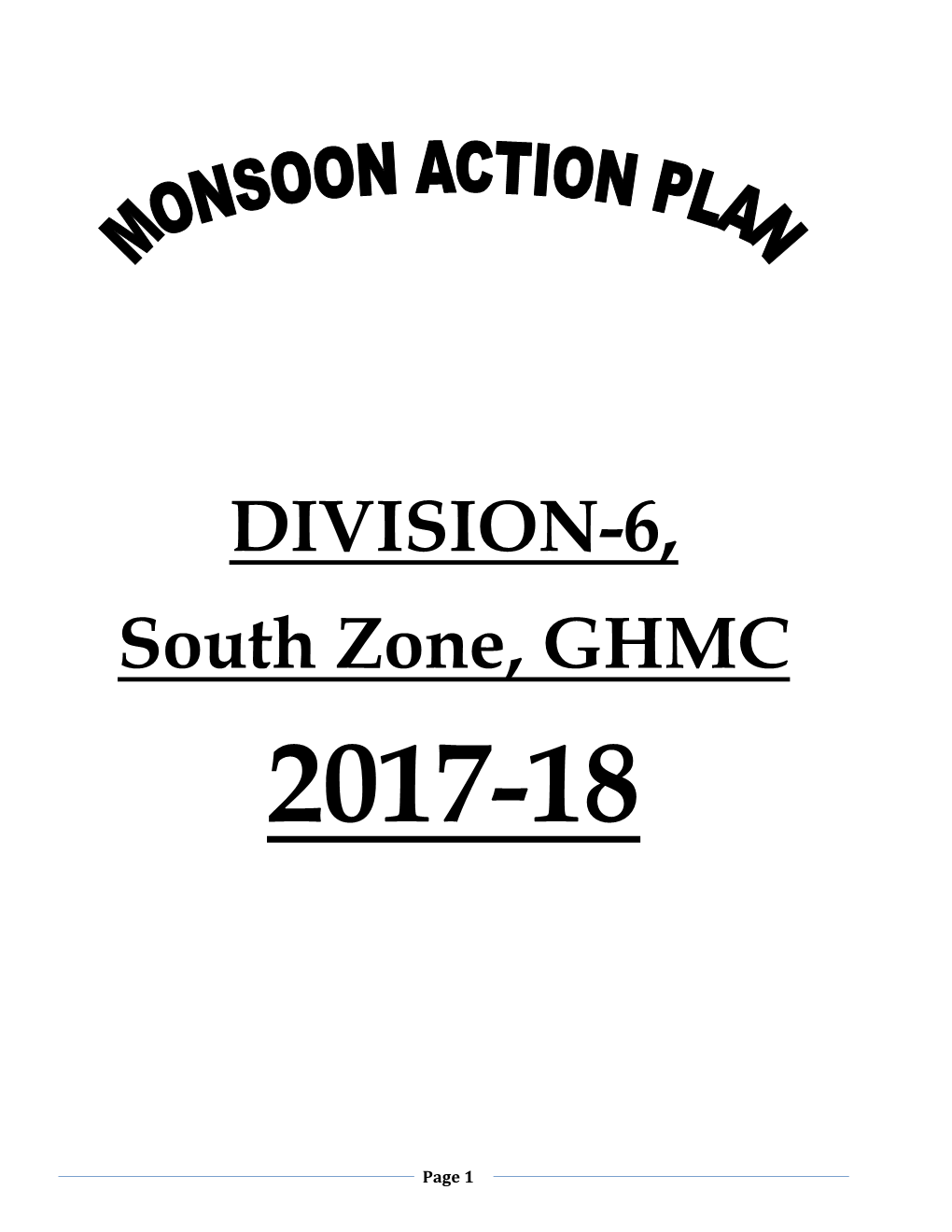 DIVISION-6, South Zone, GHMC 2017-18