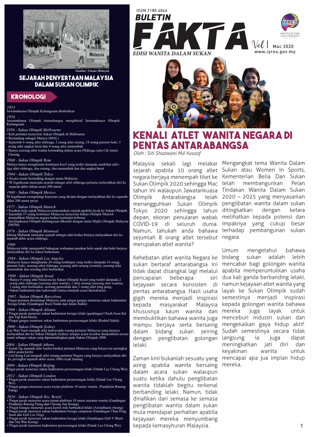 1. Edisi Mac 2020