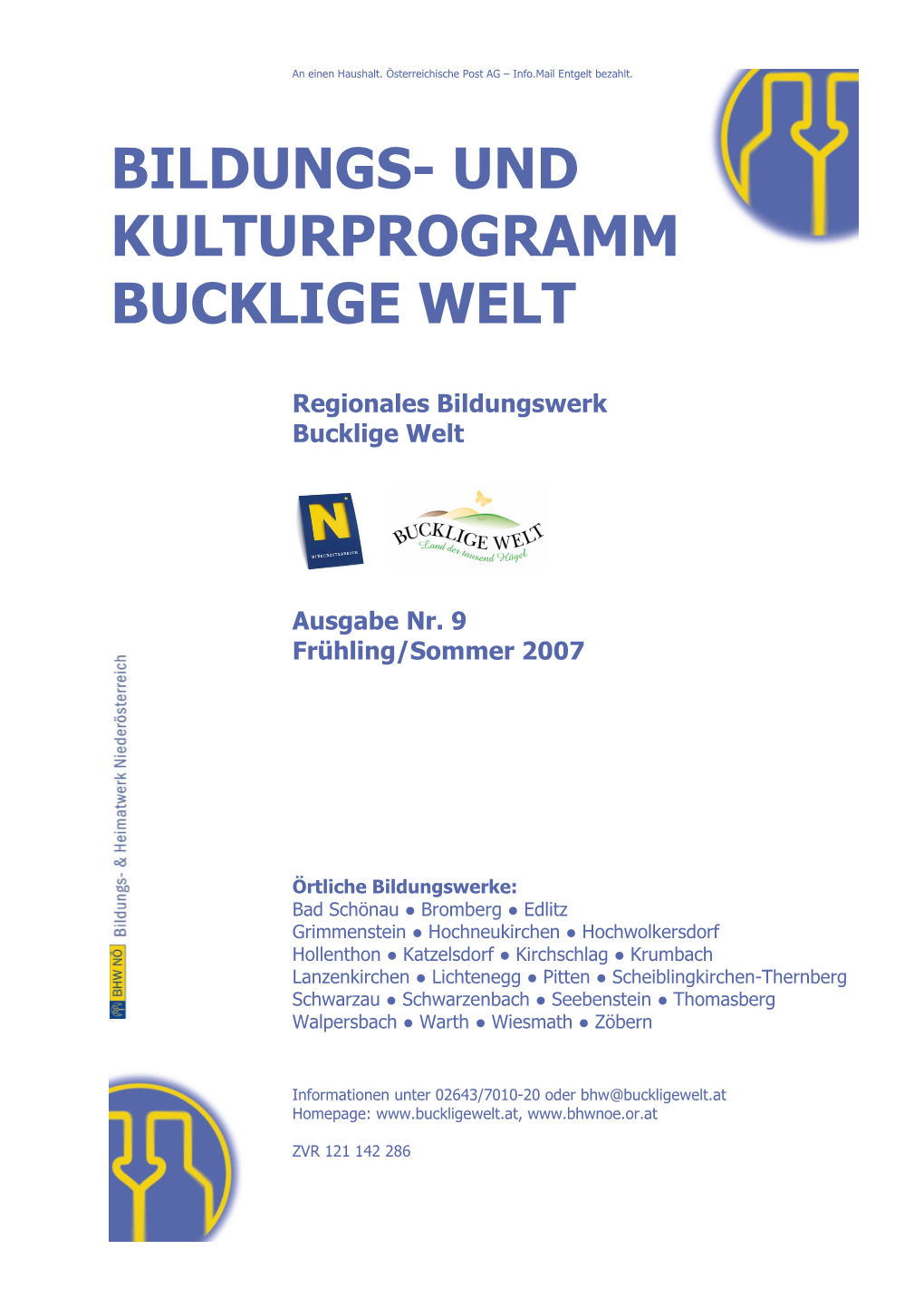 Bildungs- Und Kulturprogramm