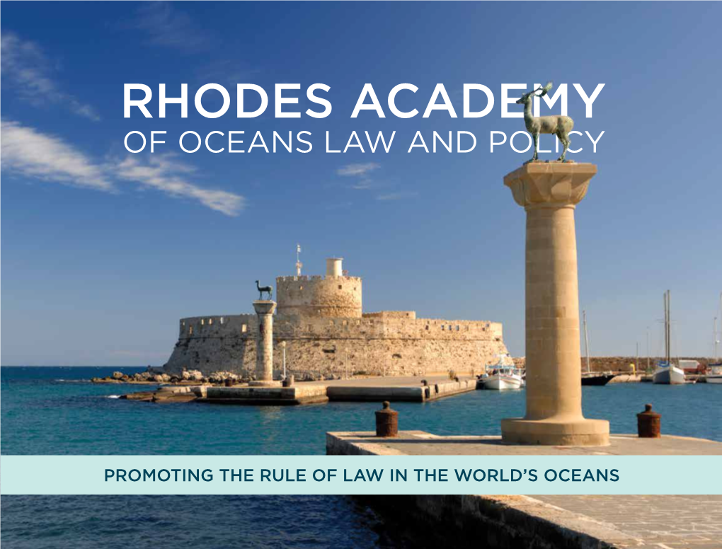 Rhodes Academy of Oceans Law and Policy