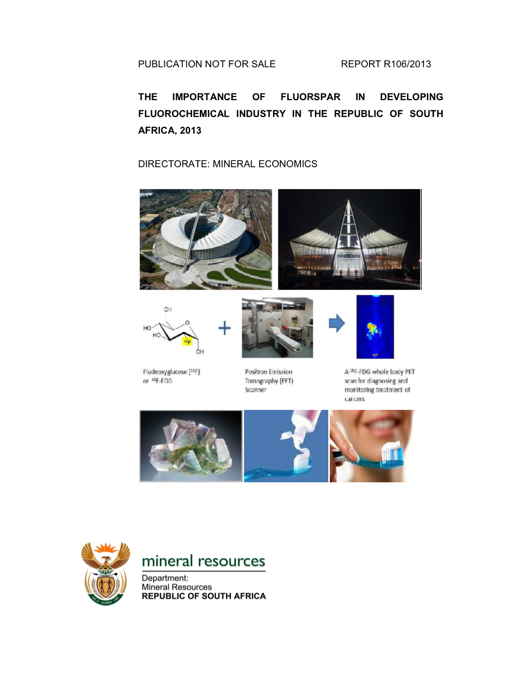 Publication Not for Sale Report R106/2013 The