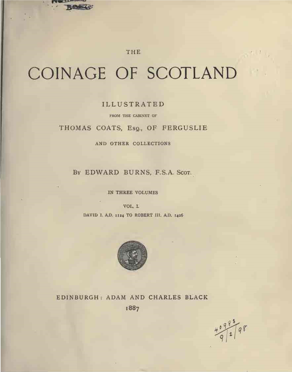 The Coinage of Scotland