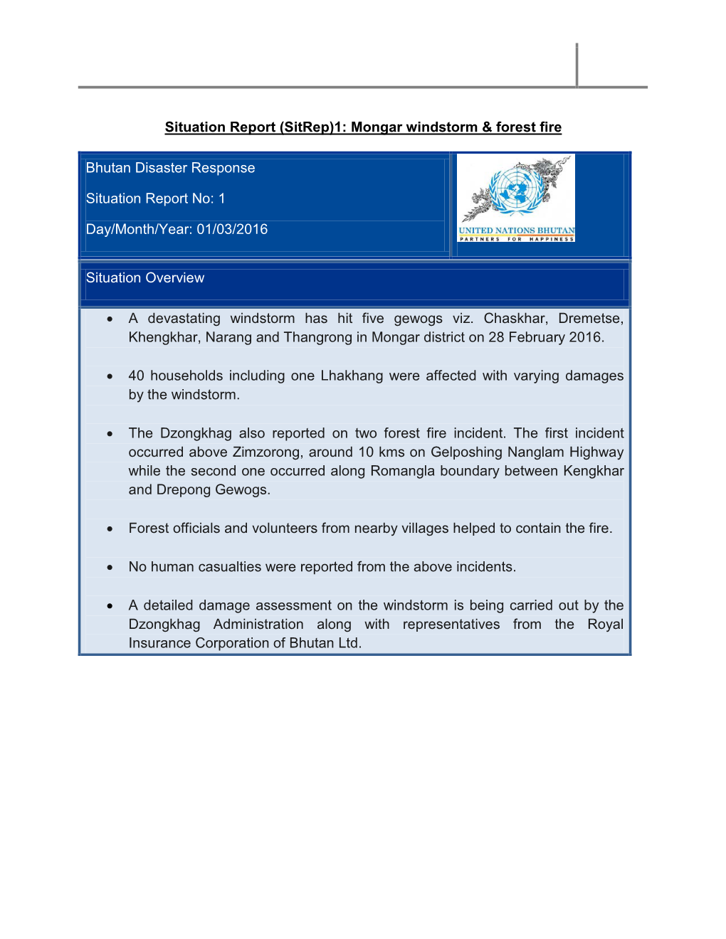 Annex to IACP UN Bhutan