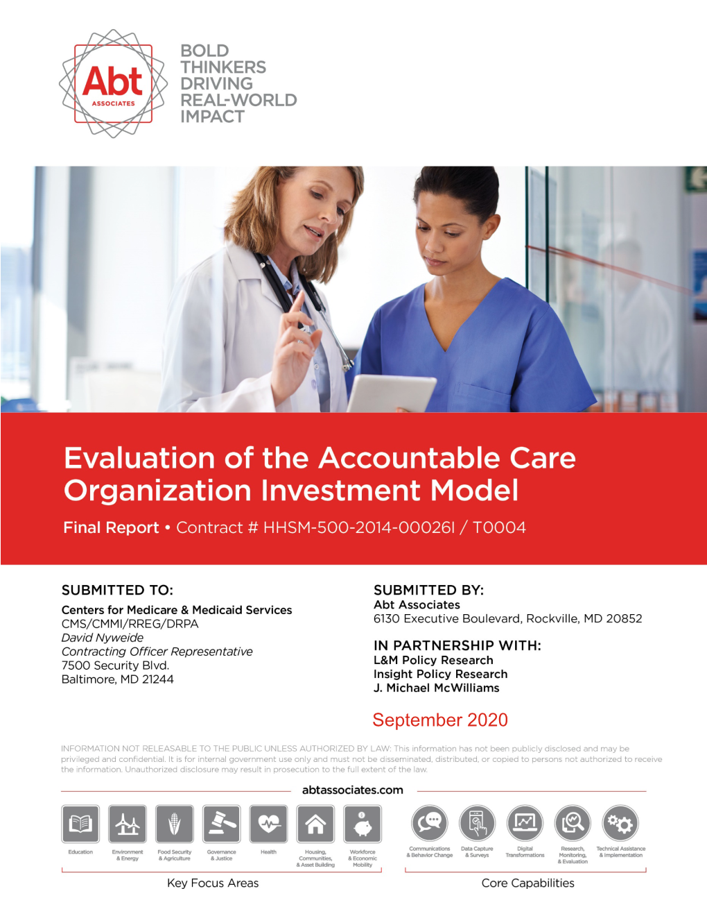 Evaluation of the Accountable Care Organization Investment Model