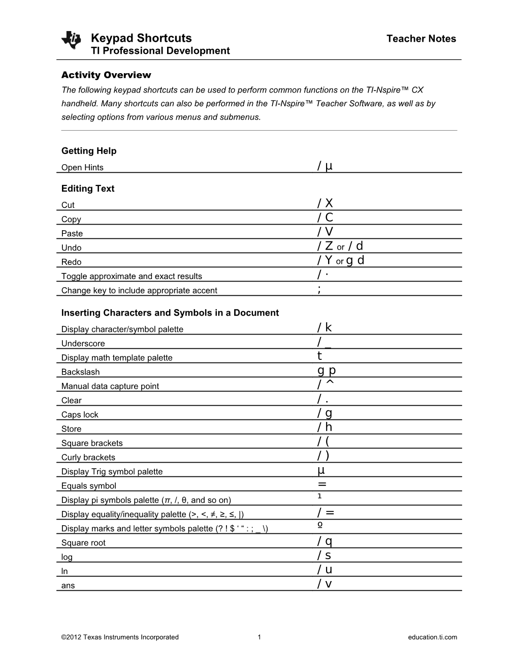 Checking TI-Nspire OS